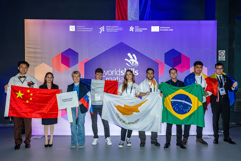 WorldSkills Croatia 2026 welcomed international Competitors from seven countries International Competitors at WorldSkills Croatia 2026